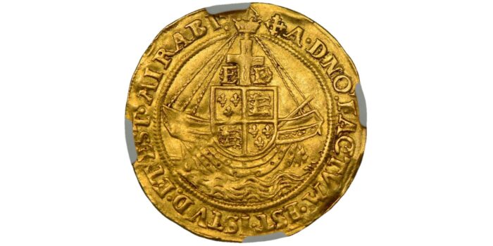 Elizabeth I Gold Angel 1560-1561