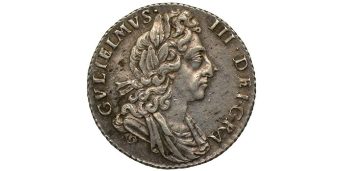 William III Silver Sixpence 1699 Very Rare, ESC rated R2