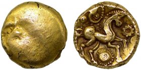 Trinovantes & Catuvellauni Gold Stater Anglian Type Very Rare