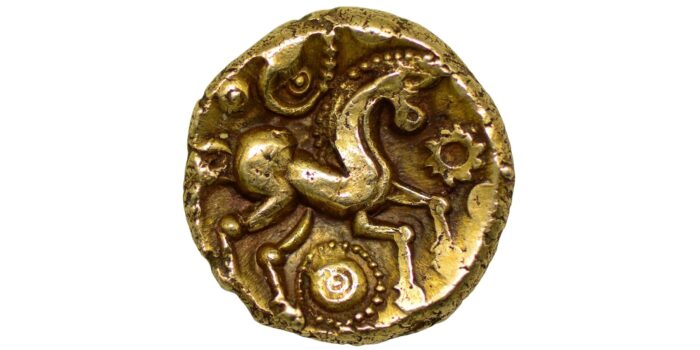 Trinovantes & Catuvellauni Gold Stater Anglian Type Very Rare