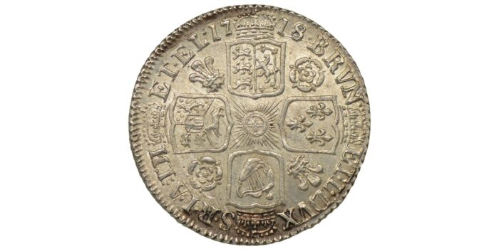 George I Silver Shilling 1718