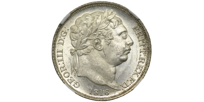 George III Silver Sixpence 1816