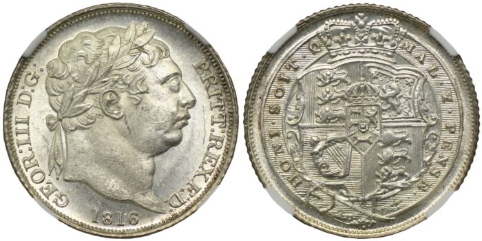 George III Silver Sixpence 1816