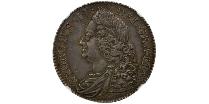 George II Silver Halfcrown 1750