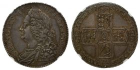 George II Silver Halfcrown 1750