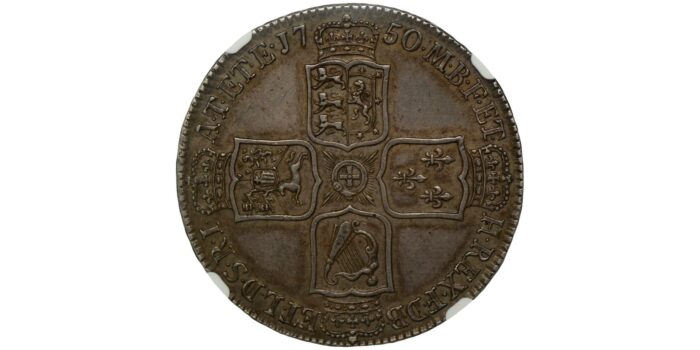 George II Silver Halfcrown 1750