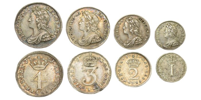 George II Silver Maundy Set 1731