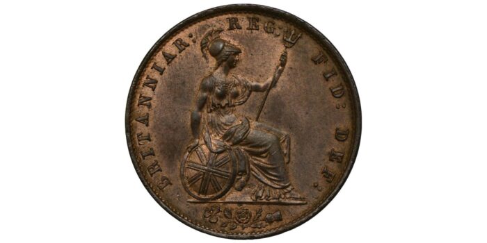 Victoria Copper Halfpenny 1853