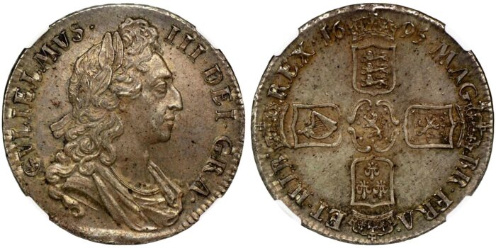 William III Silver Crown 1695