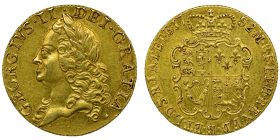 George II Gold Guinea 1752 Bull (EGC) 'R' - Rare