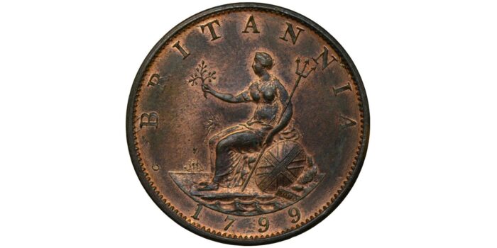 George III Copper Halfpenny 1799