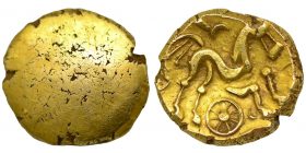 Regini & Atrebates, Selsey Uniface Type, Gold Stater