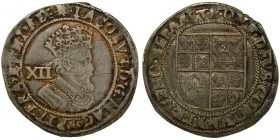 James I Silver Shilling 1612-1613