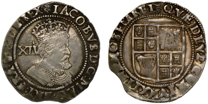 James I Silver Shilling 1621-1623