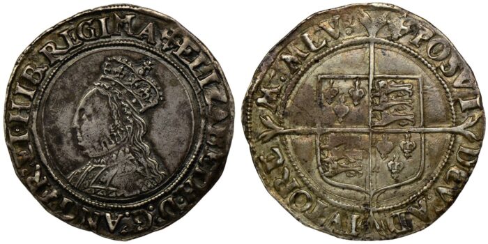 Elizabeth I Silver Shilling 1560-1561