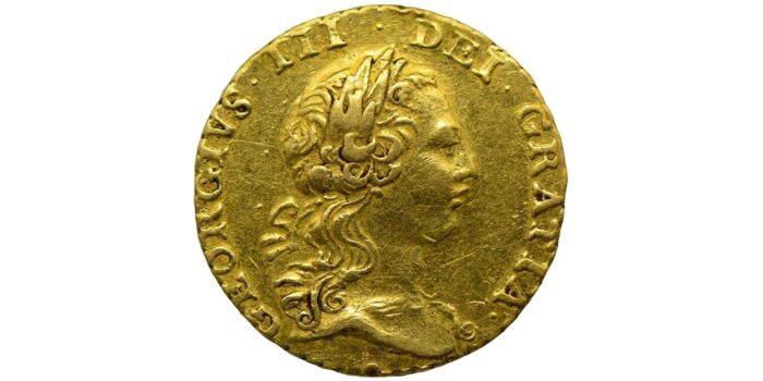 George III Gold Quarter-Guinea 1762