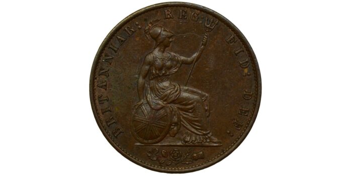 Victoria Copper Halfpenny 1858/6