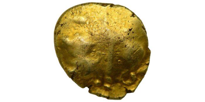 Celtic Gold Stater c.45-40 BC Big Pellet Type Very Rare