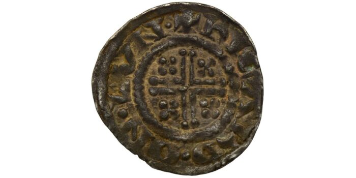 Richard I Silver Penny 1190-1194 Rare