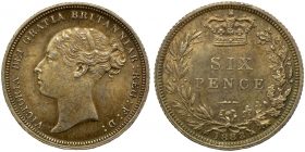 Victoria Silver Sixpence 1883