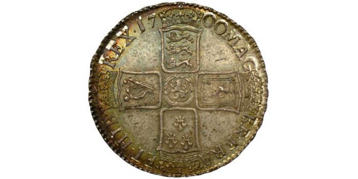 William III Silver Halfcrown 1700