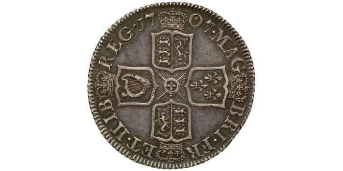 Anne Silver Shilling 1707