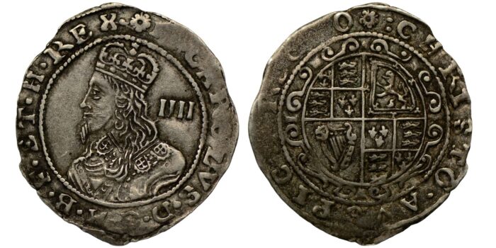 Charles I Silver Groat 1644 Exeter