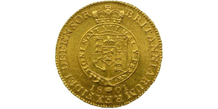 George III Gold Half-Guinea 1801