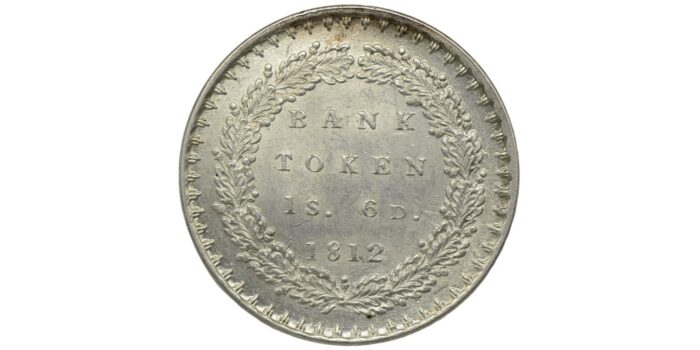 George III Silver Eighteenpence 1812