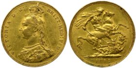 Victoria Gold Sovereign 1887