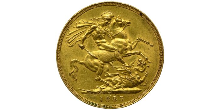 Victoria Gold Sovereign 1887