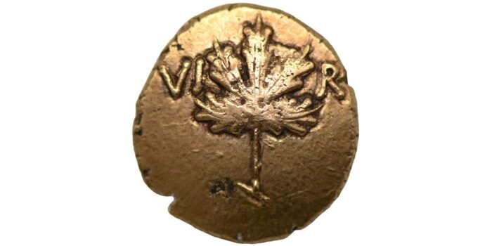 Verica Vine Leaf Gold Stater 10-40 AD