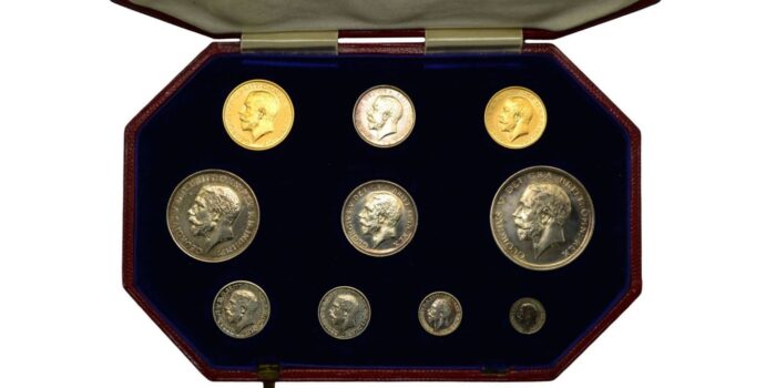 George V 10-Piece Proof Set 1911