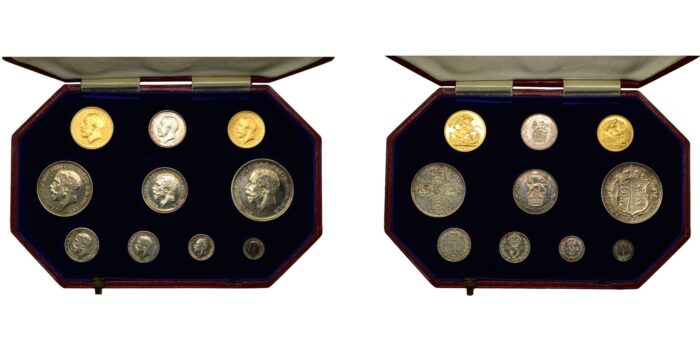 George V 10-Piece Proof Set 1911