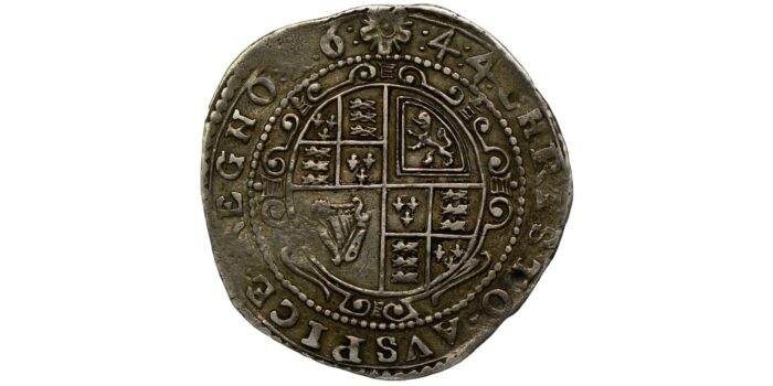 Charles I Silver Sixpence 1644 Very rare