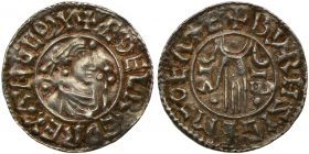 Aethelred II Silver Penny c. 991 A rare mint/moneyer