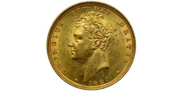 George IV Gold Sovereign 1827