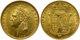 George IV Gold Sovereign 1827