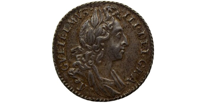 William III Silver Sixpence 1696y