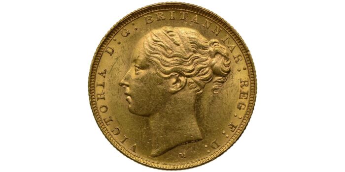 Victoria Gold Sovereign 1880 M