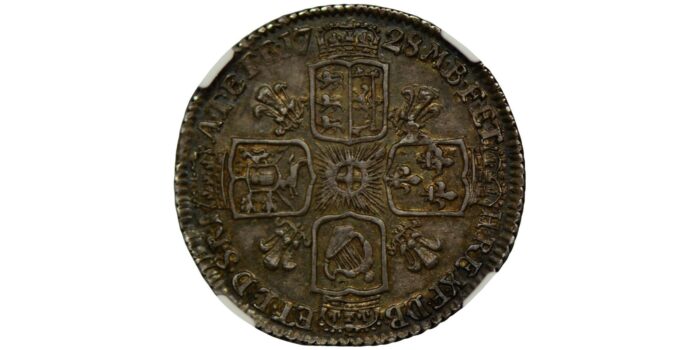 George II Silver Sixpence 1728 Scarce