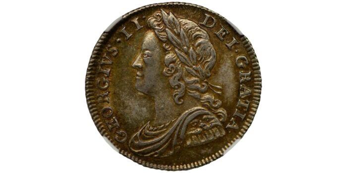 George II Silver Sixpence 1739