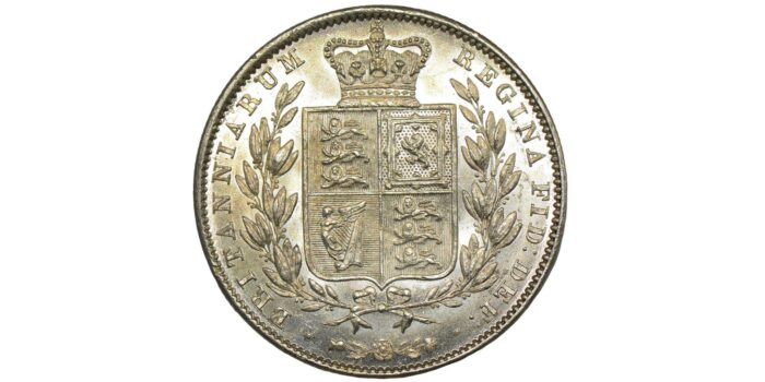 Victoria Silver Halfcrown 1840 Scarce