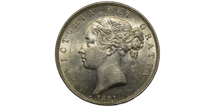 Victoria Silver Halfcrown 1881