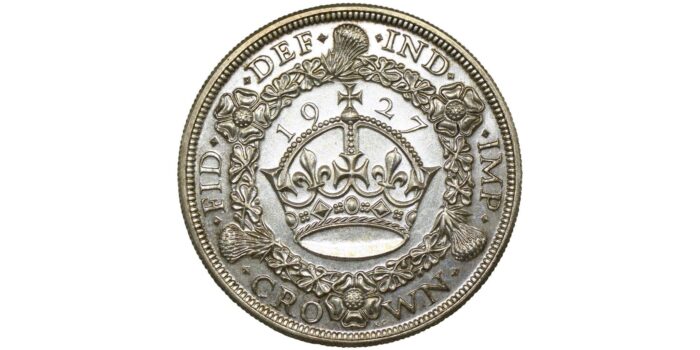 George V 'Wreath' Crown 1927