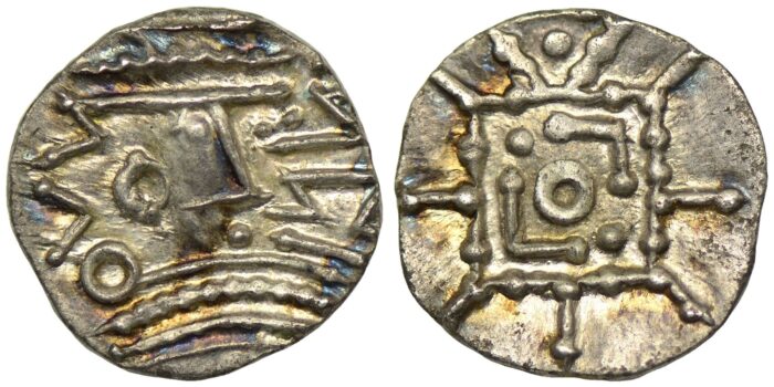 Anglo-Saxon Silver Sceat 710-760 Scarce