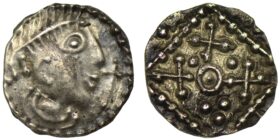 Anglo-Saxon Silver Sceat 710-760