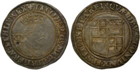 James I Silver Shilling 1623-1624