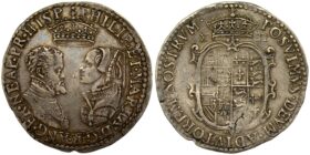 Philip & Mary Silver Shilling 1554-1558