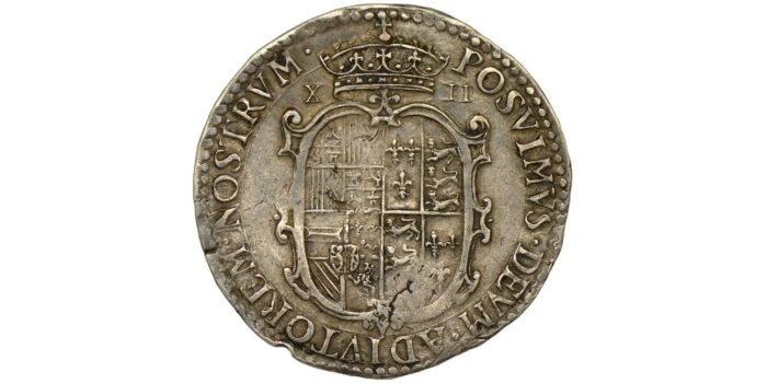 Philip & Mary Silver Shilling 1554-1558